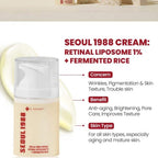 K-Secret Retinal Liposome 1% & Fermented Rice Antiaging Cream, Korean Skincare 50ml