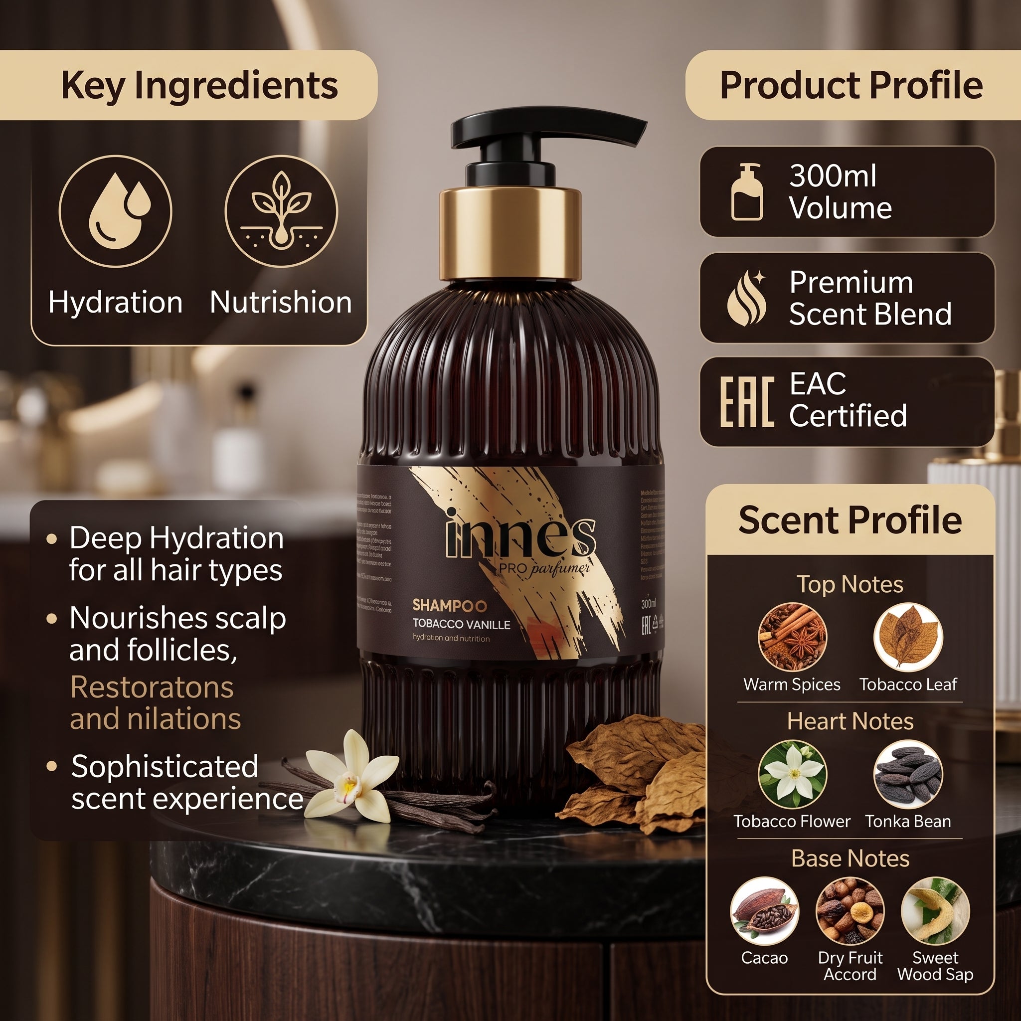 PRO Perfumer Luxury Hair Care Collection (300ml)