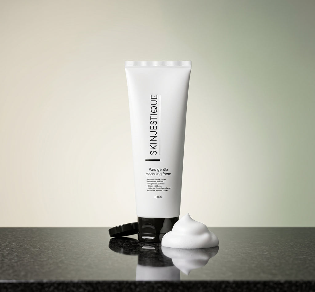 Skinjestique Pure Gentle Cleansing Foam – Calming & Restorative Face Wash (150ml)