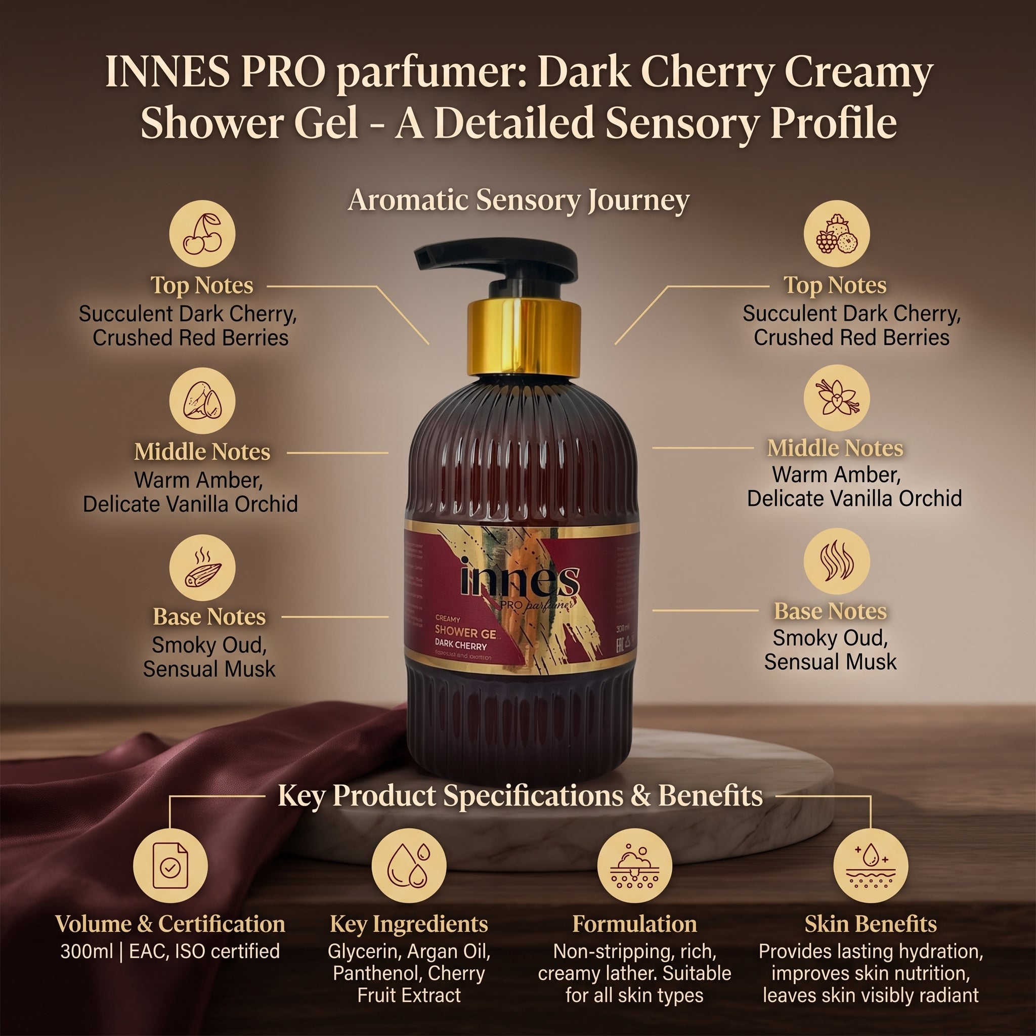 PRO Perfumer Creamy Shower Gel Collection ( 300 ml)